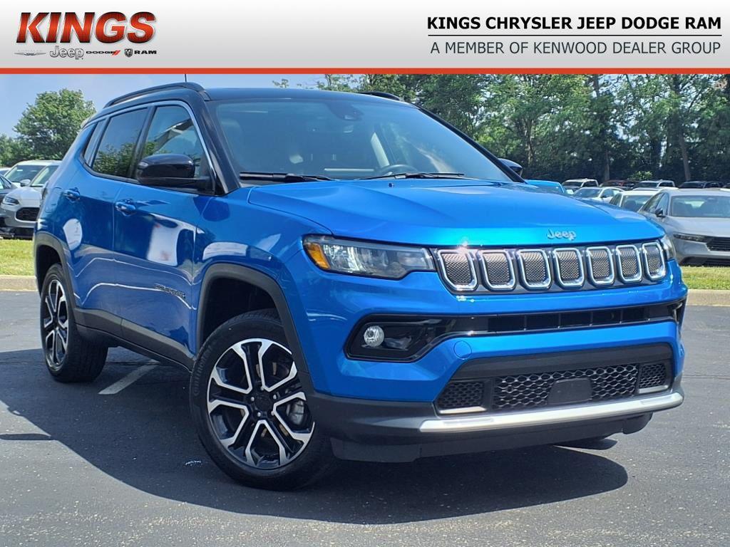 used 2022 Jeep Compass car, priced at $25,009