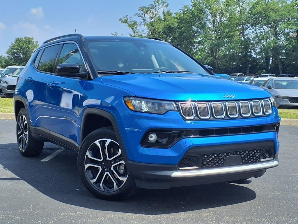 used 2022 Jeep Compass car, priced at $23,000