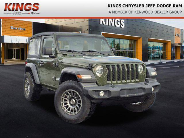 used 2021 Jeep Wrangler car, priced at $21,961