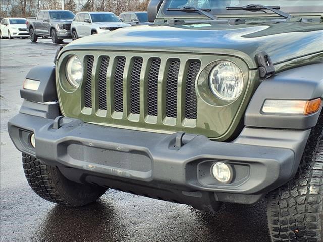 used 2021 Jeep Wrangler car, priced at $21,961