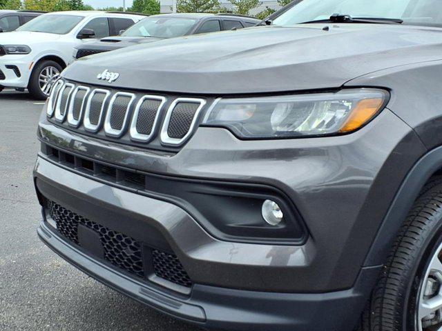 used 2022 Jeep Compass car, priced at $22,149