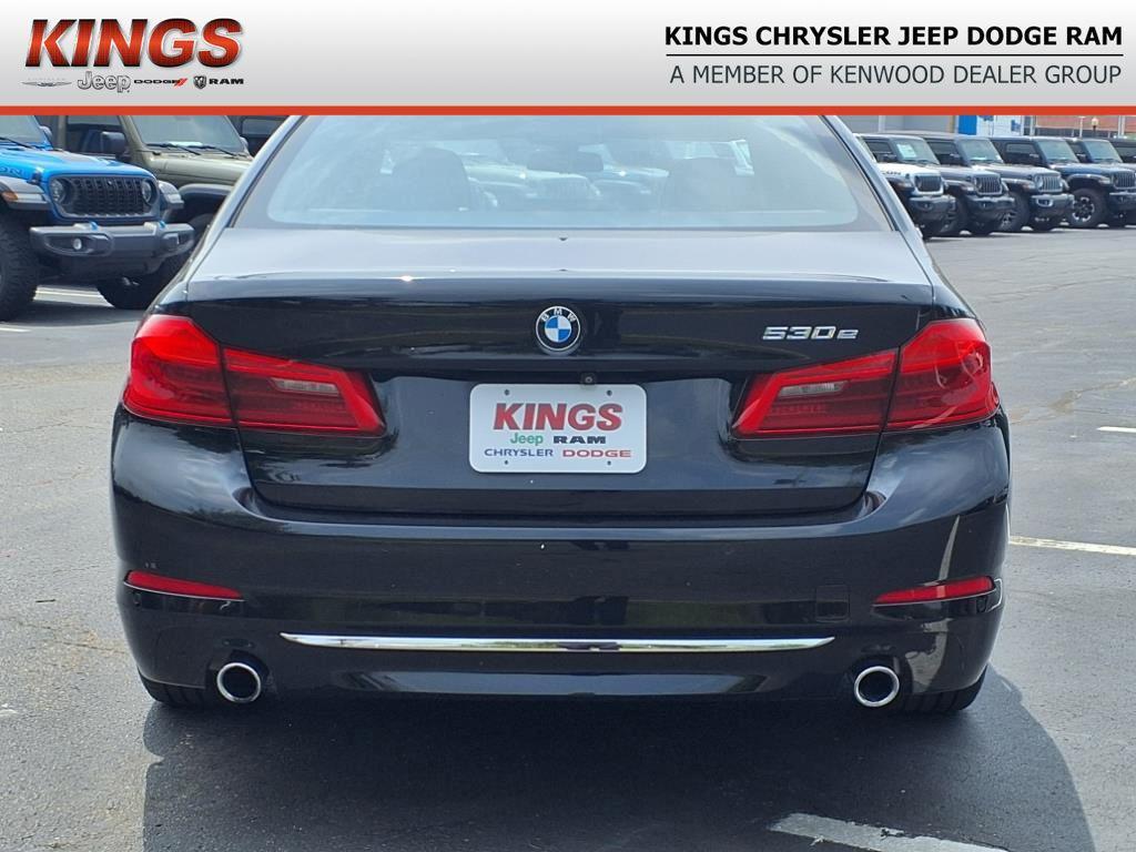 used 2018 BMW 530e car, priced at $20,500