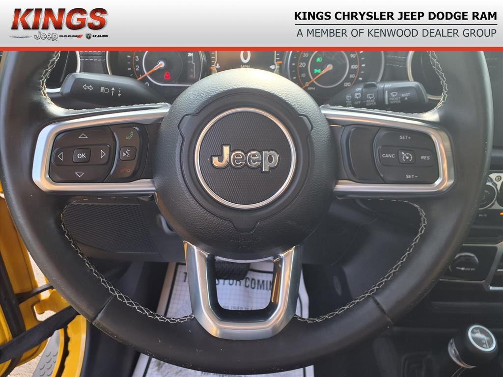 used 2020 Jeep Wrangler Unlimited car, priced at $24,011