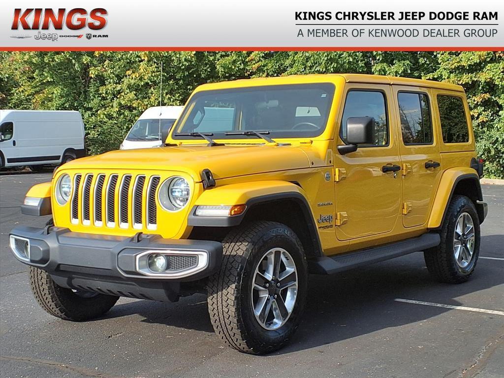 used 2020 Jeep Wrangler Unlimited car, priced at $24,011
