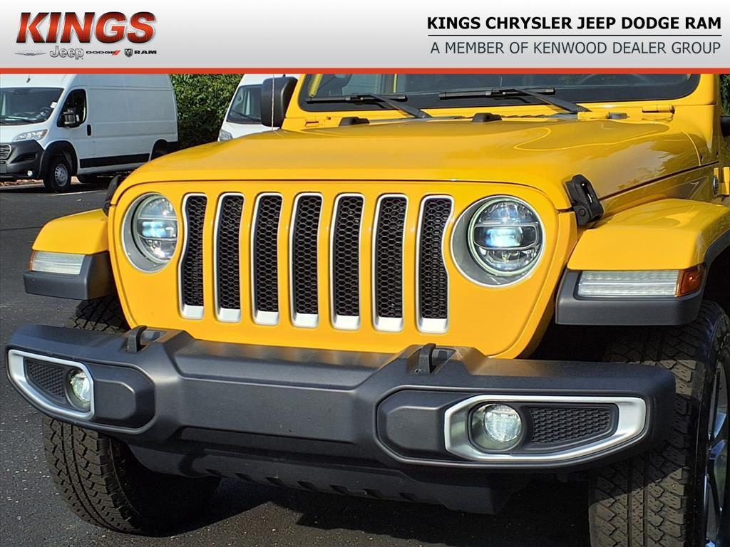 used 2020 Jeep Wrangler Unlimited car, priced at $24,011