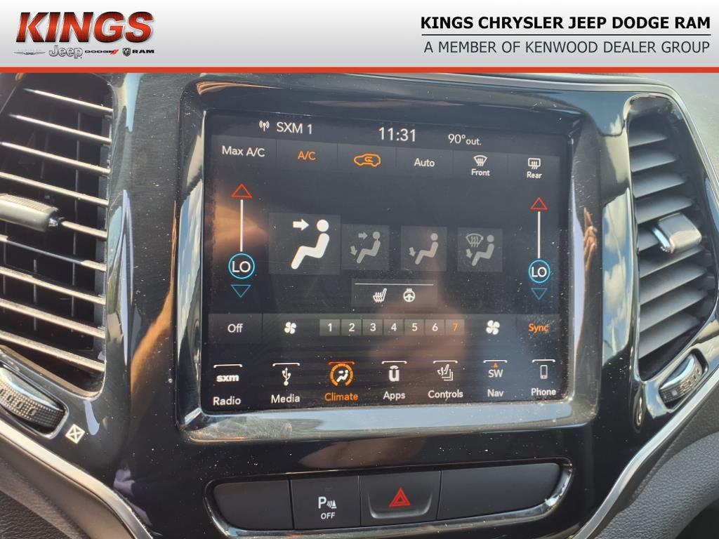 used 2019 Jeep Cherokee car, priced at $17,500