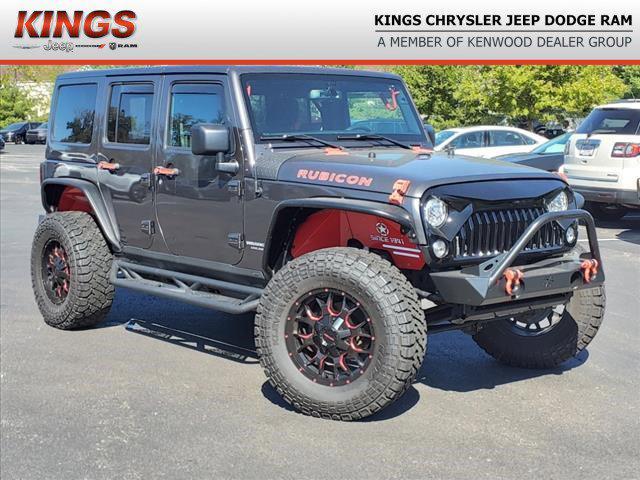 used 2017 Jeep Wrangler Unlimited car, priced at $26,391