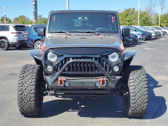 used 2017 Jeep Wrangler Unlimited car, priced at $26,391