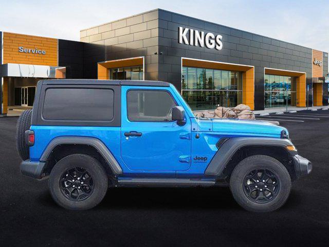 used 2022 Jeep Wrangler car, priced at $27,527