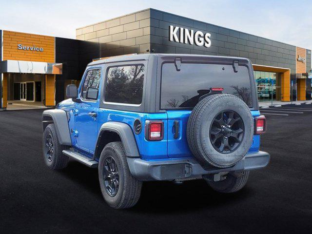 used 2022 Jeep Wrangler car, priced at $27,527