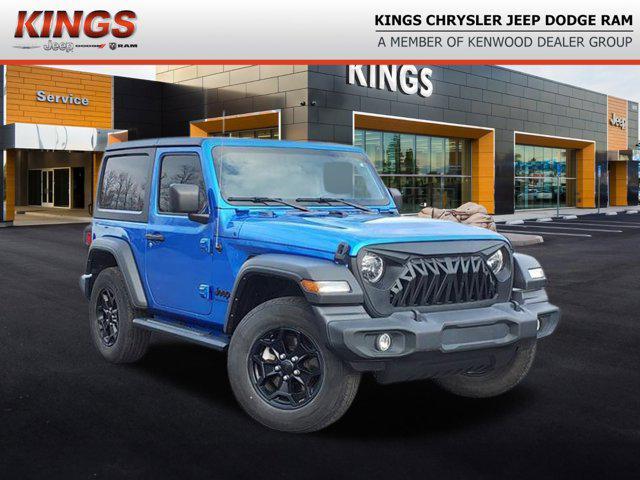 used 2022 Jeep Wrangler car, priced at $27,527