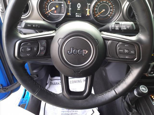 used 2022 Jeep Wrangler car, priced at $27,527