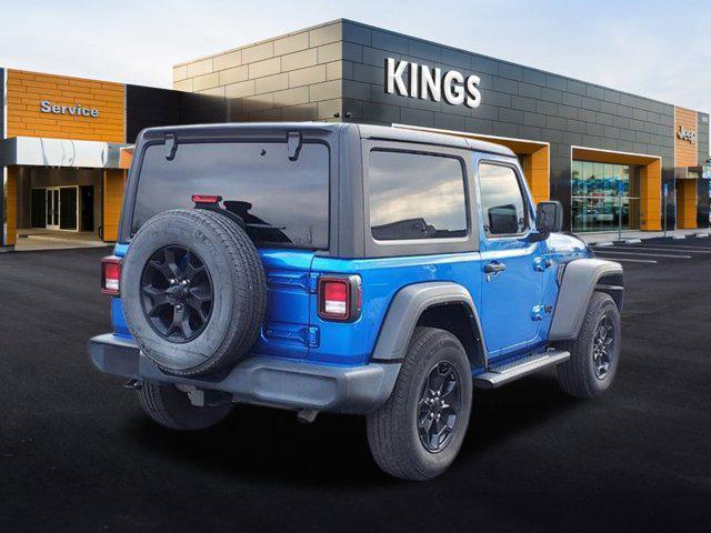 used 2022 Jeep Wrangler car, priced at $27,527