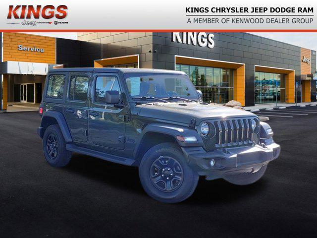 used 2022 Jeep Wrangler Unlimited car, priced at $27,065