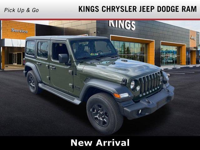 used 2022 Jeep Wrangler Unlimited car, priced at $30,776