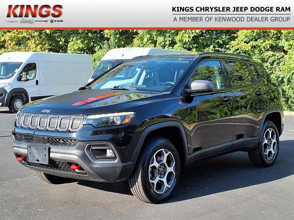 used 2022 Jeep Compass car, priced at $22,946