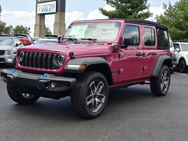 new 2024 Jeep Wrangler 4xe car, priced at $49,566