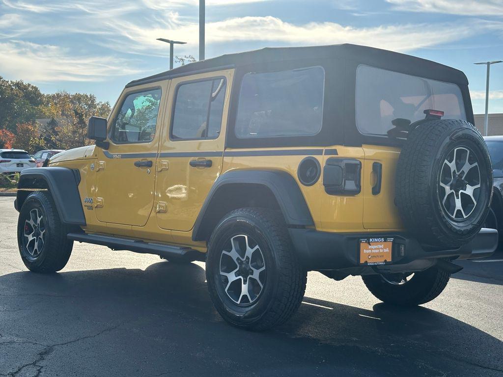 used 2021 Jeep Wrangler Unlimited car, priced at $30,000