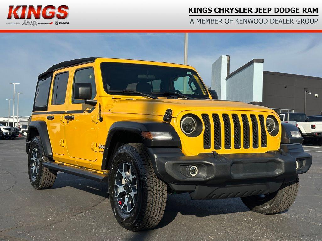 used 2021 Jeep Wrangler Unlimited car, priced at $30,000