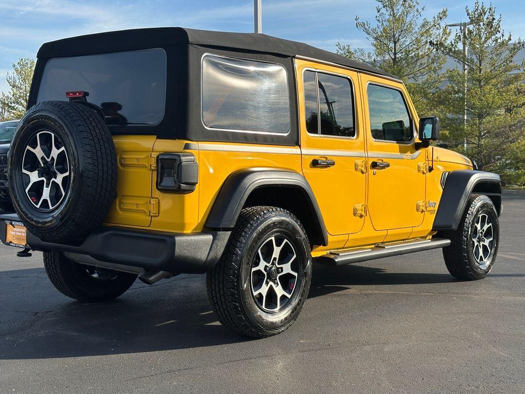 used 2021 Jeep Wrangler Unlimited car, priced at $30,000