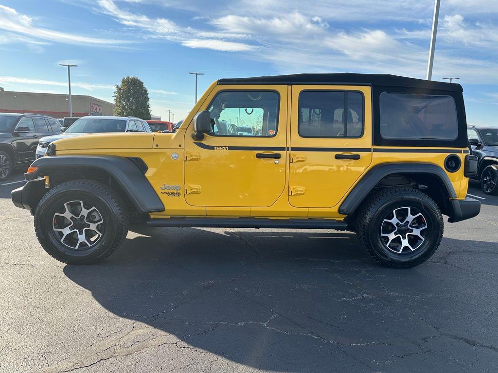 used 2021 Jeep Wrangler Unlimited car, priced at $30,000
