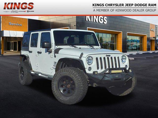 used 2017 Jeep Wrangler Unlimited car, priced at $17,804