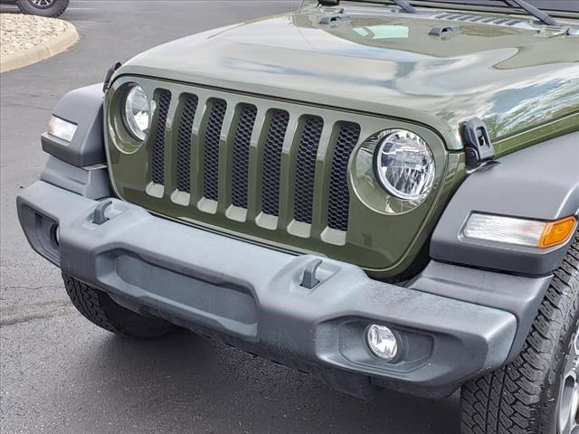 used 2021 Jeep Wrangler Unlimited car, priced at $27,631