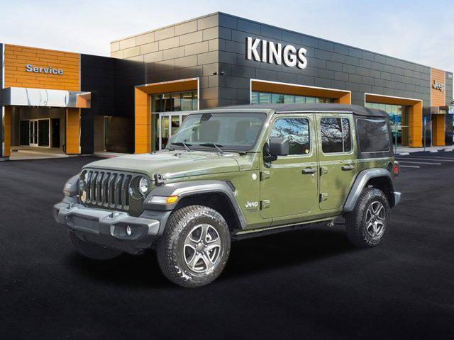 used 2021 Jeep Wrangler Unlimited car, priced at $27,631