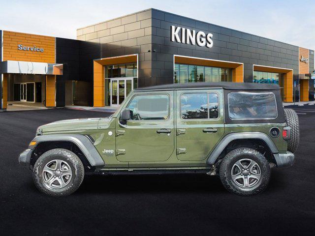 used 2021 Jeep Wrangler Unlimited car, priced at $27,631