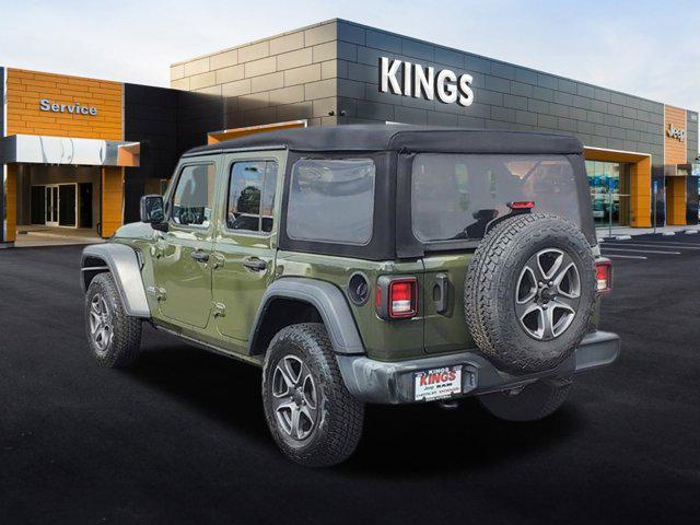 used 2021 Jeep Wrangler Unlimited car, priced at $27,631