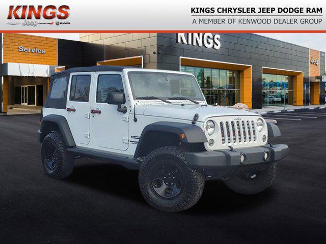 used 2017 Jeep Wrangler Unlimited car, priced at $18,268