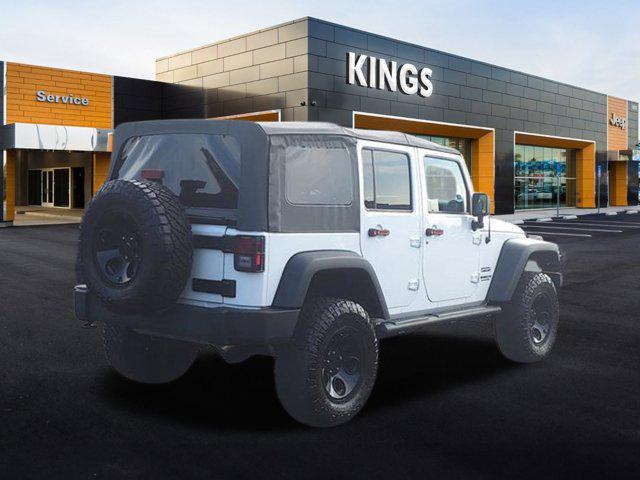 used 2017 Jeep Wrangler Unlimited car, priced at $18,268