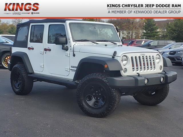 used 2017 Jeep Wrangler Unlimited car, priced at $18,391