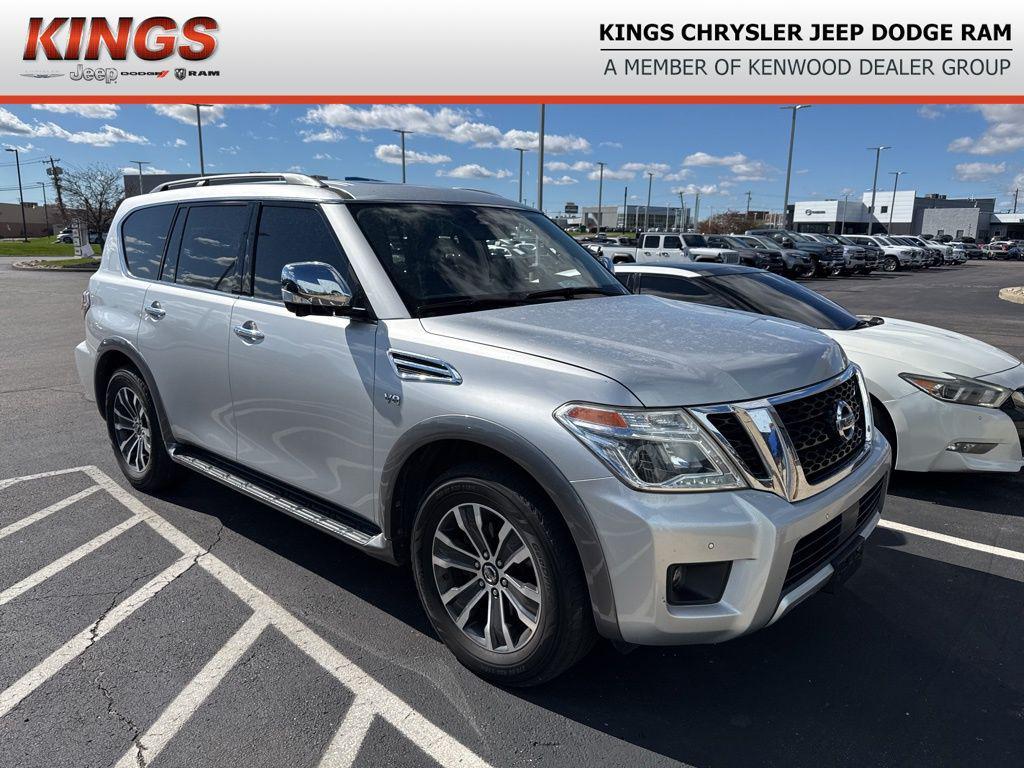 used 2018 Nissan Armada car, priced at $18,000