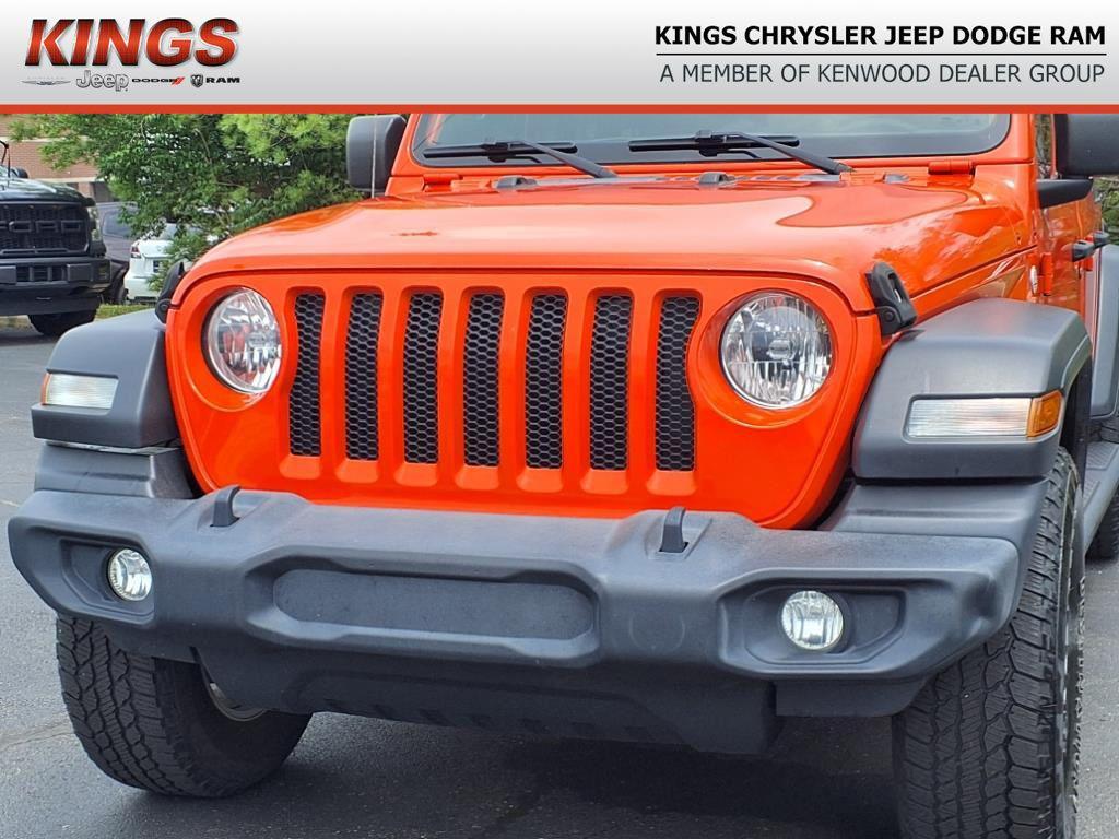 used 2020 Jeep Wrangler Unlimited car, priced at $22,565