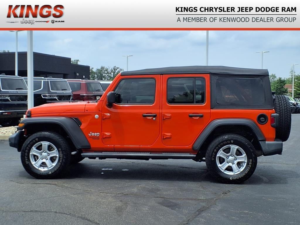 used 2020 Jeep Wrangler Unlimited car, priced at $22,565