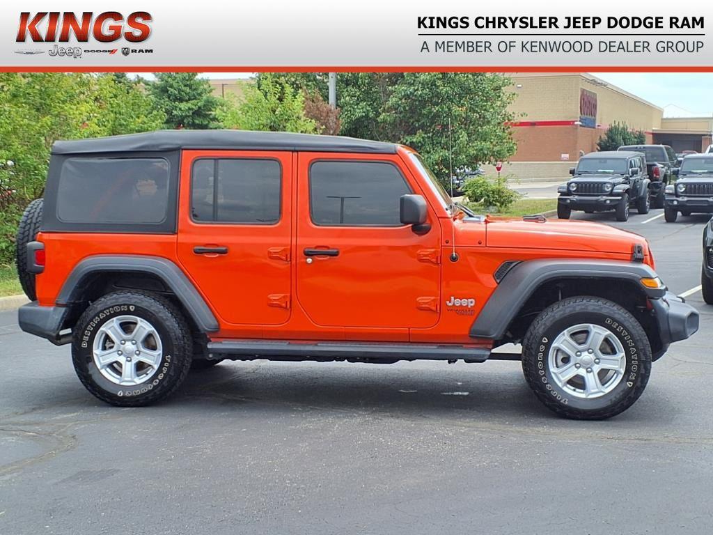 used 2020 Jeep Wrangler Unlimited car, priced at $22,565