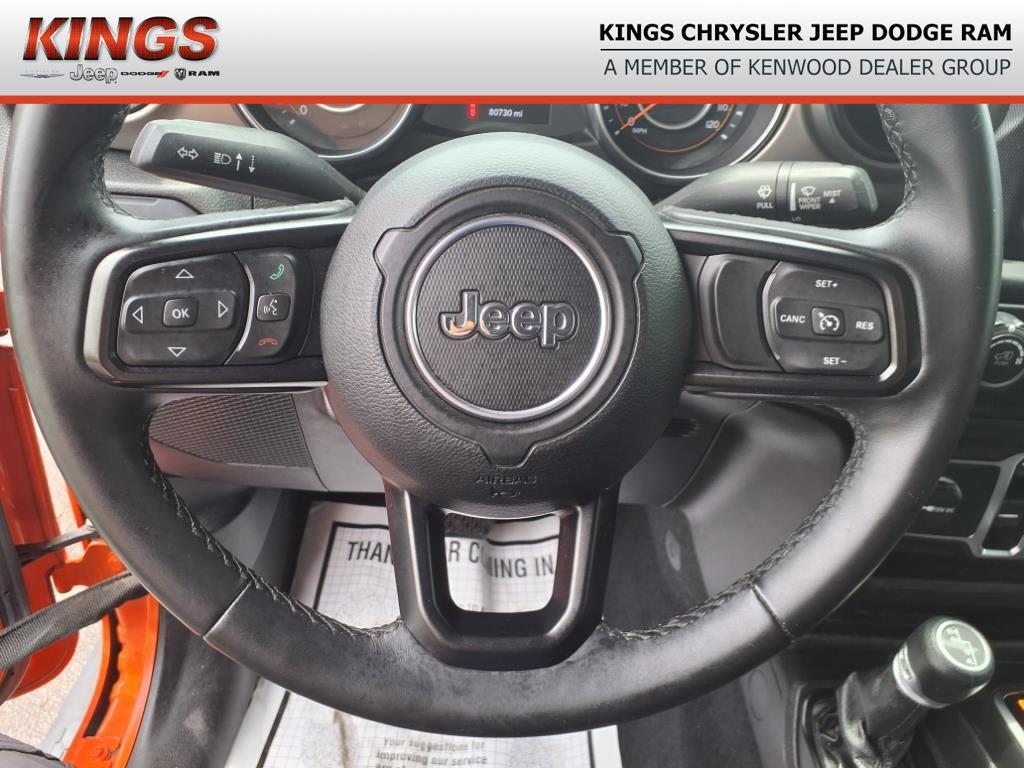 used 2020 Jeep Wrangler Unlimited car, priced at $22,565