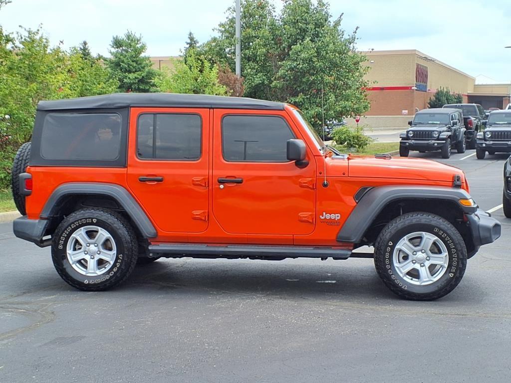 used 2020 Jeep Wrangler Unlimited car, priced at $23,800