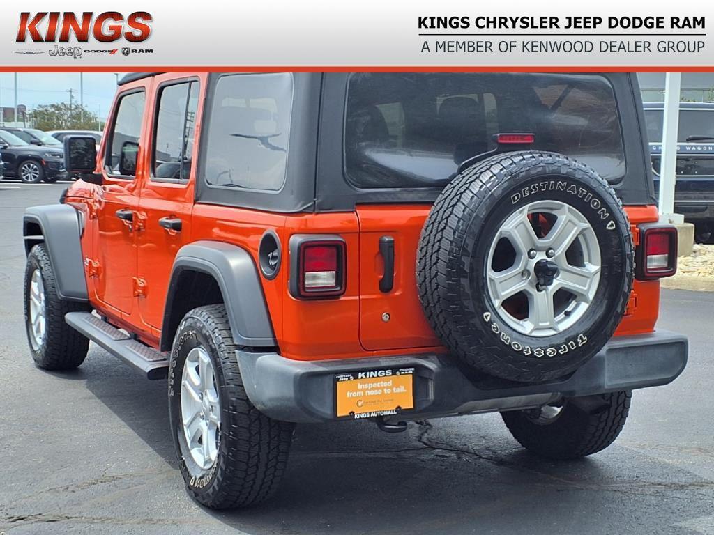 used 2020 Jeep Wrangler Unlimited car, priced at $22,565