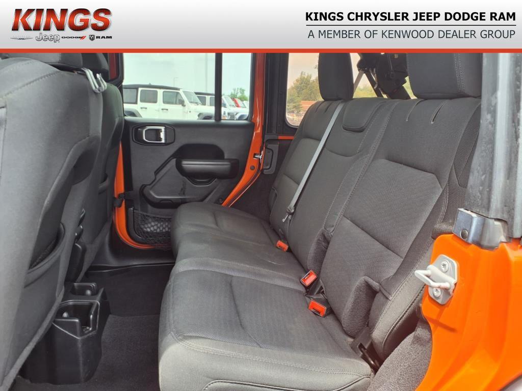 used 2020 Jeep Wrangler Unlimited car, priced at $22,565