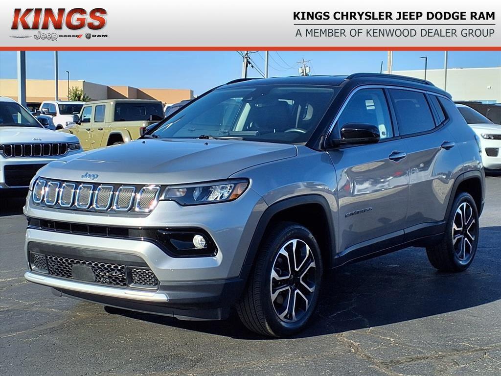 used 2022 Jeep Compass car, priced at $24,200