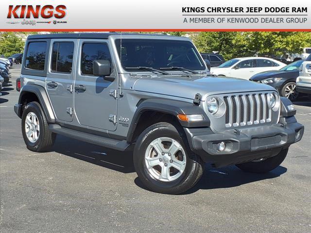 used 2021 Jeep Wrangler Unlimited car, priced at $30,789