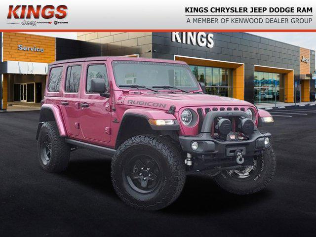 used 2021 Jeep Wrangler Unlimited car, priced at $44,300