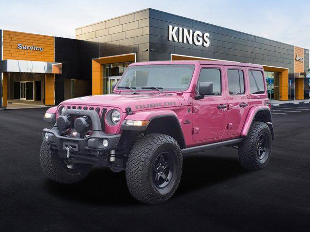 used 2021 Jeep Wrangler Unlimited car, priced at $44,300