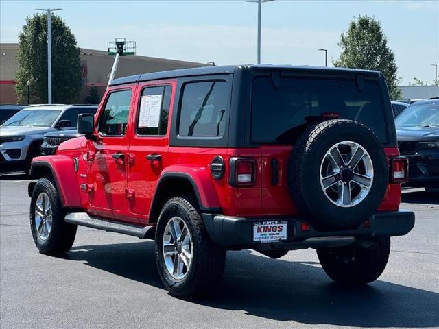 used 2021 Jeep Wrangler Unlimited car, priced at $36,896