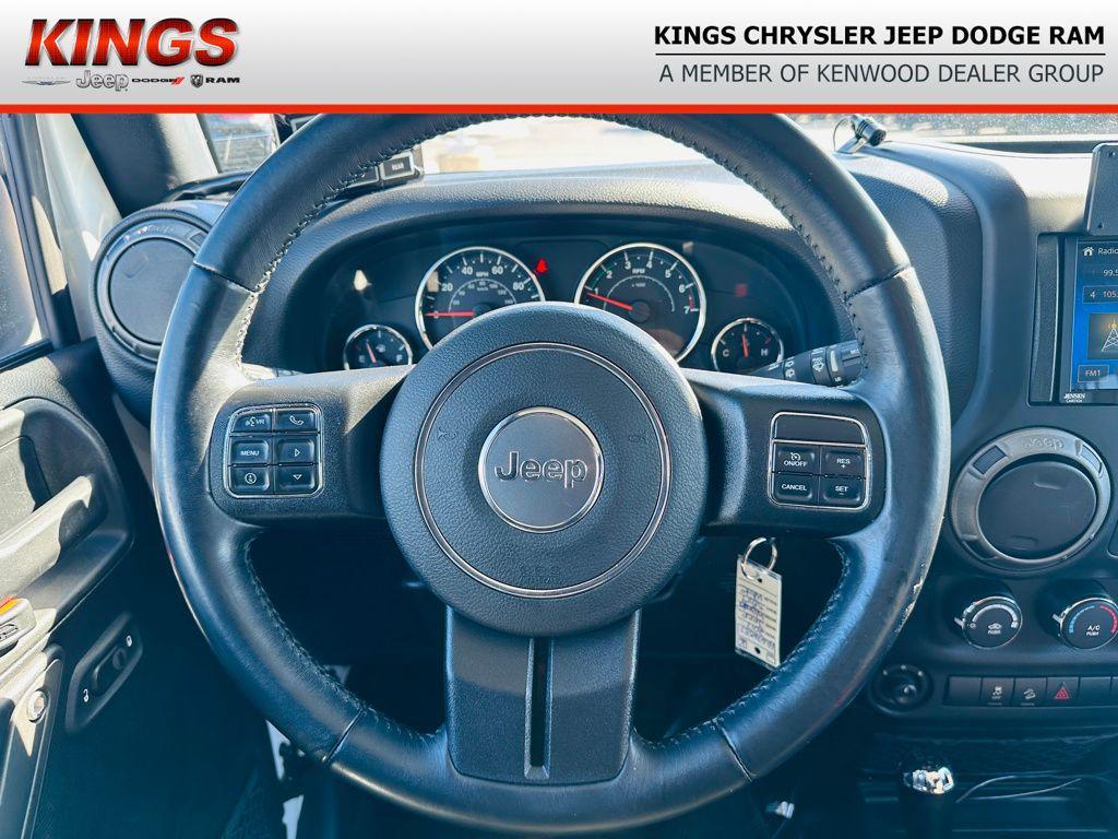 used 2017 Jeep Wrangler Unlimited car, priced at $17,825