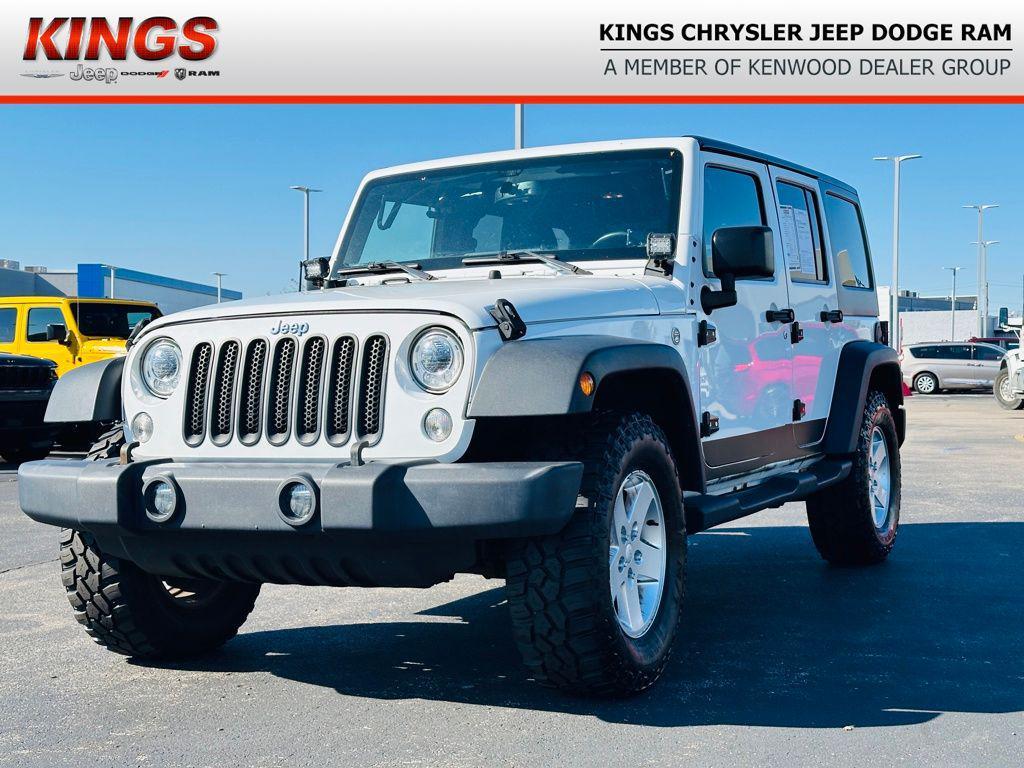 used 2017 Jeep Wrangler Unlimited car, priced at $17,825