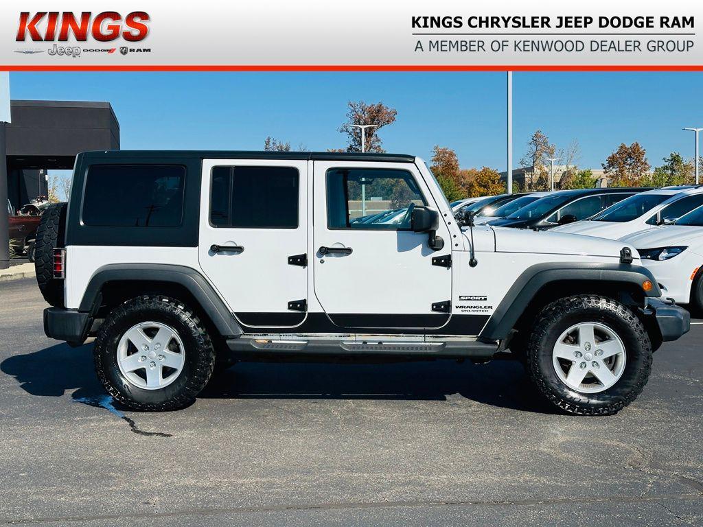 used 2017 Jeep Wrangler Unlimited car, priced at $17,825
