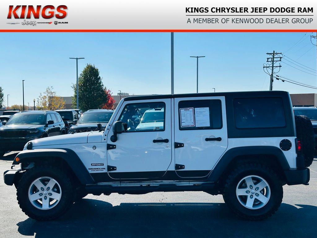 used 2017 Jeep Wrangler Unlimited car, priced at $17,825
